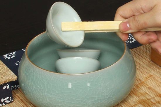 茶洗與茶盂區(qū)別圖片，怎樣使用茶盂和茶洗