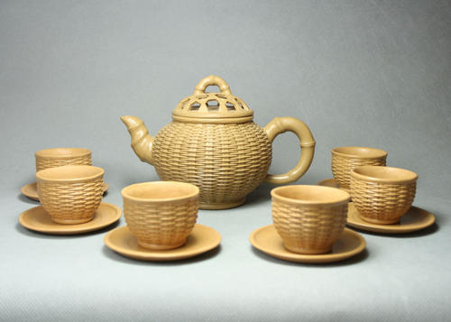 竹編茶具